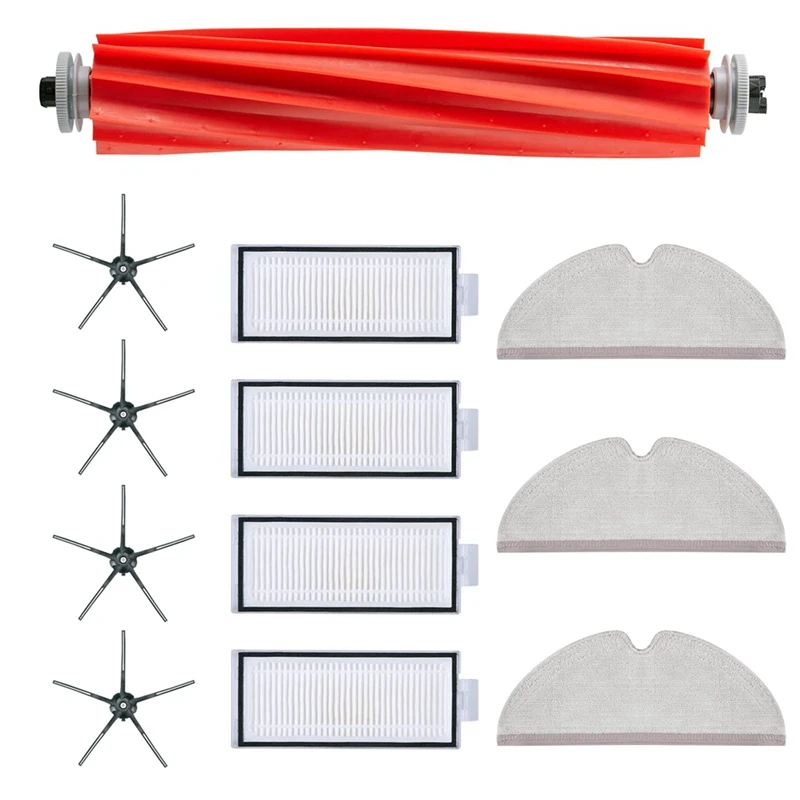 

Запчасти для пылесоса Roborock Q7 Q7 Max Q7 Max, фильтры НЕРА с основной и боковой щеткой, аксессуары