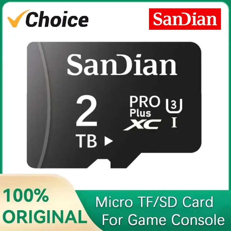 Мини SD-карта памяти карта 512 ГБ 1 ТБ TF-карта 128 256 флеш-накопитель для