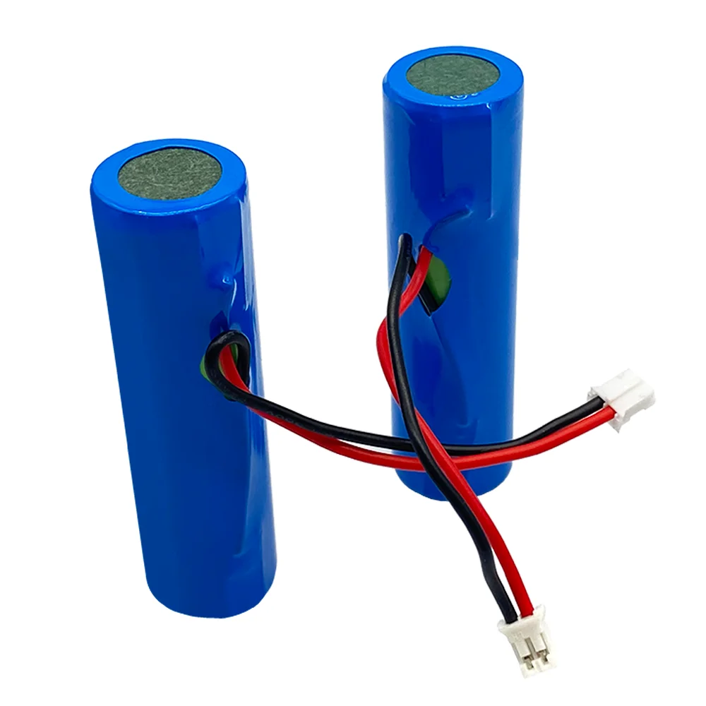 3.7V Li ion rechargeable battery 3800mAh 18650 with replacement socket DIY line for emergency lighting |