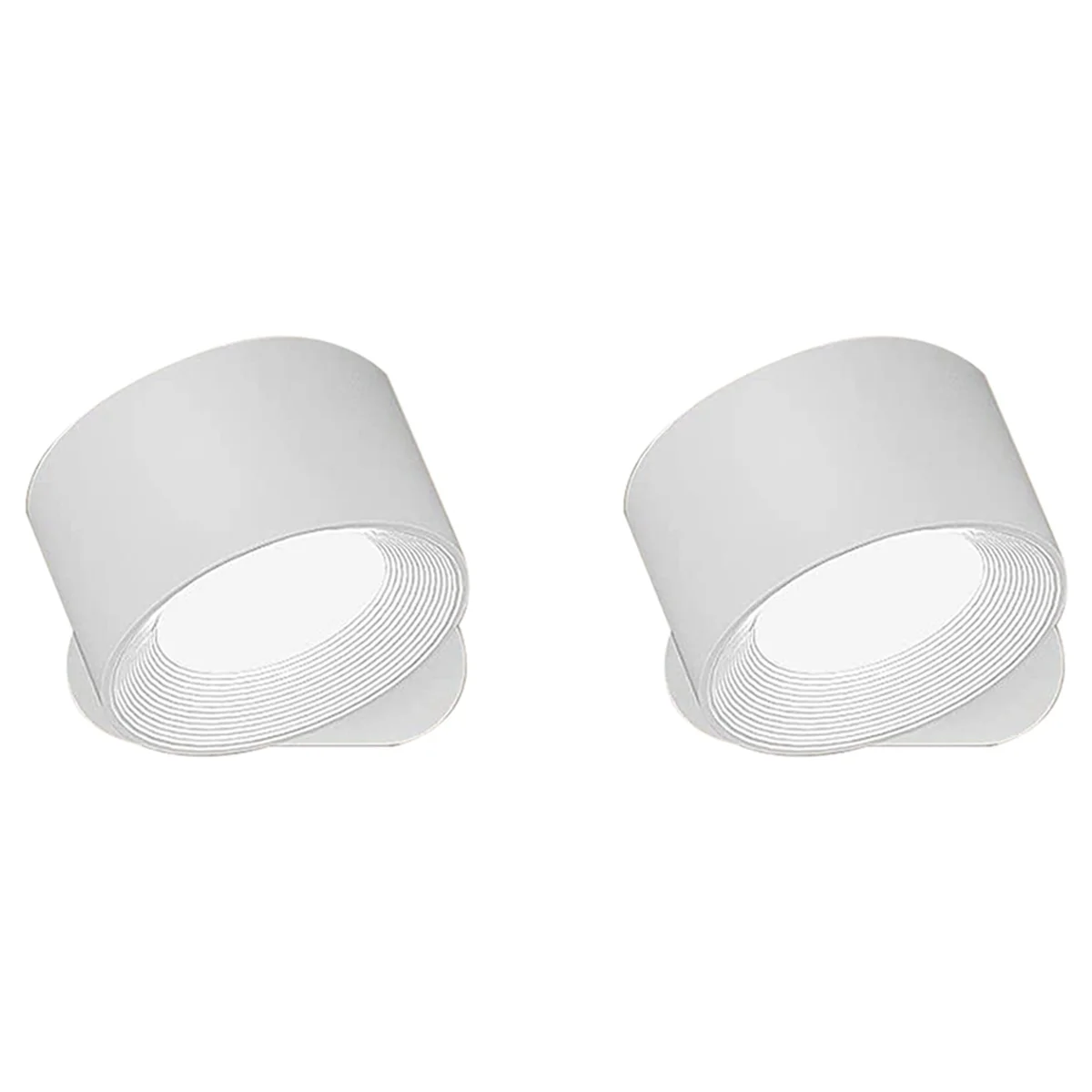 

2X Wall Sconces, LED Lights Battery Operated Wall Lights Reading Light with Rechargeable 360° Free Rotate Magnetic Ball