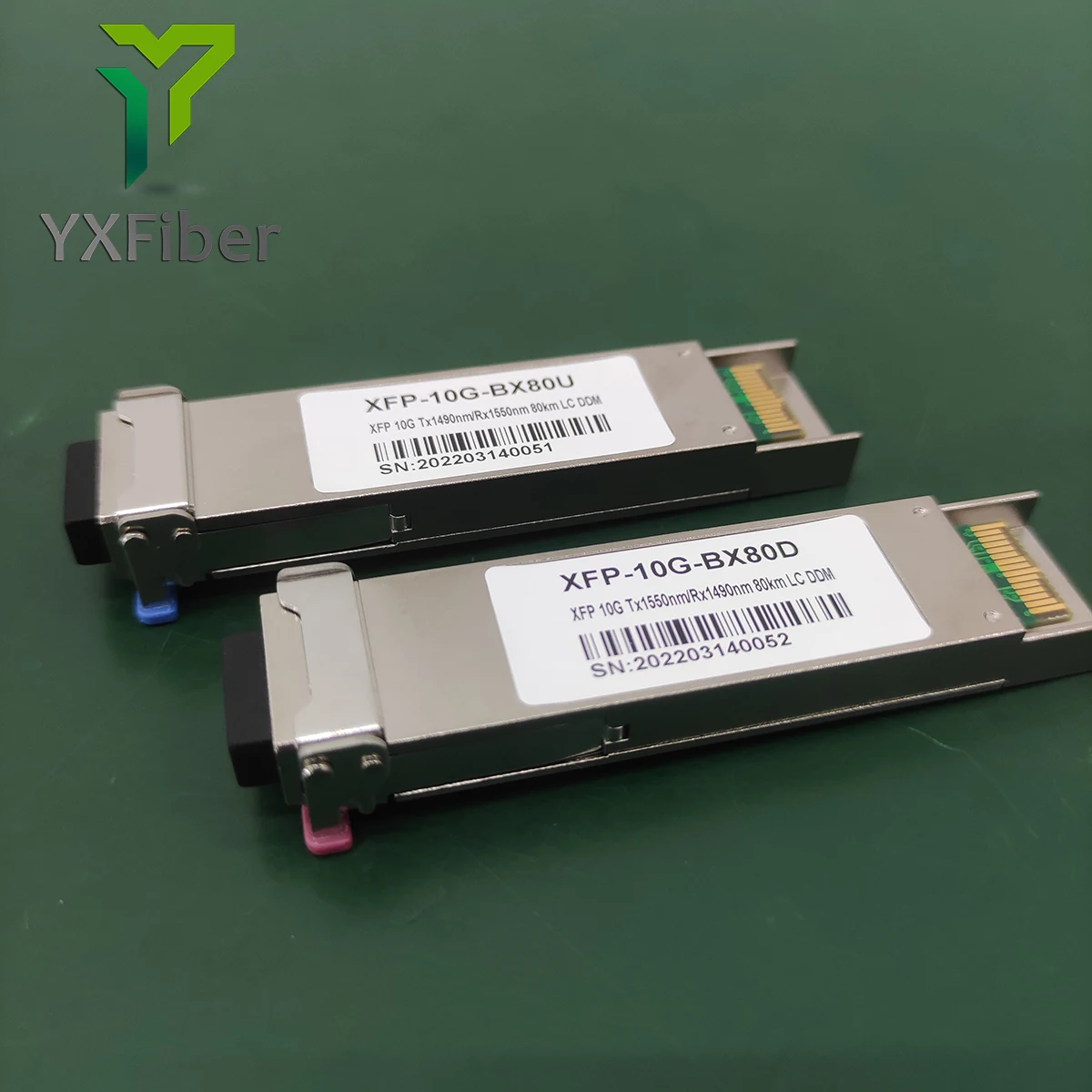 

XFP BIDI 1490nm 1550nm 80km LC DDM Optical Module Singlemode 10G XFP Optic Transceiver