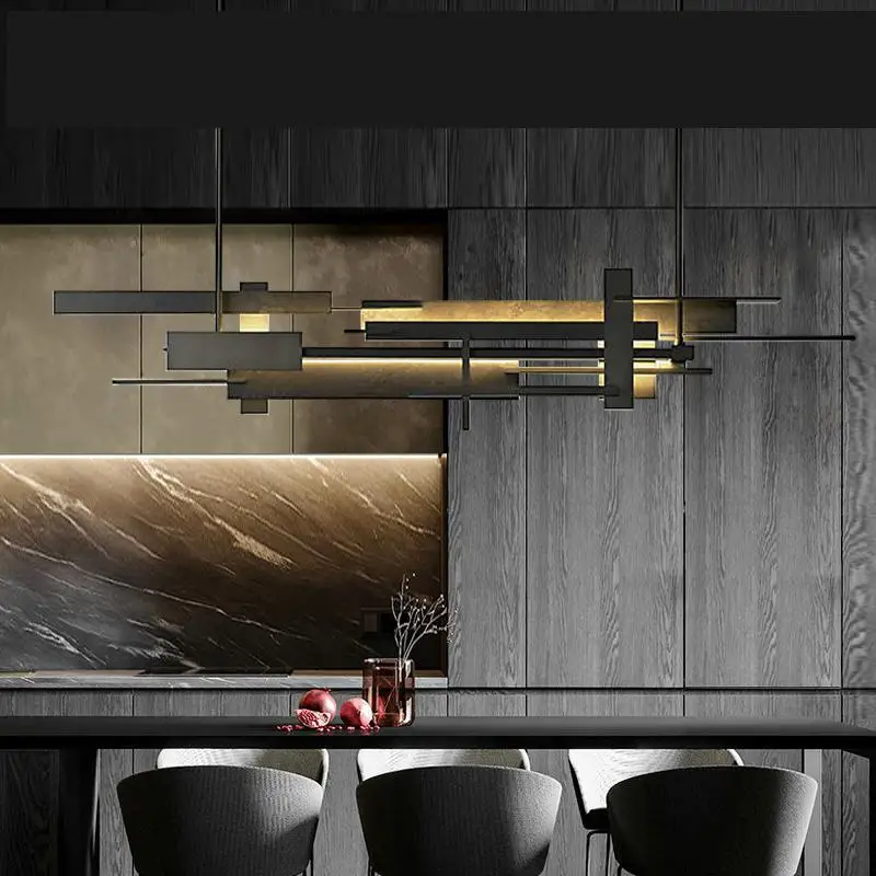 

Light Luxury Restaurant Chandelier Post Modern Light Creative Design Dining Table, Bar, Desk, Study Decoration Light