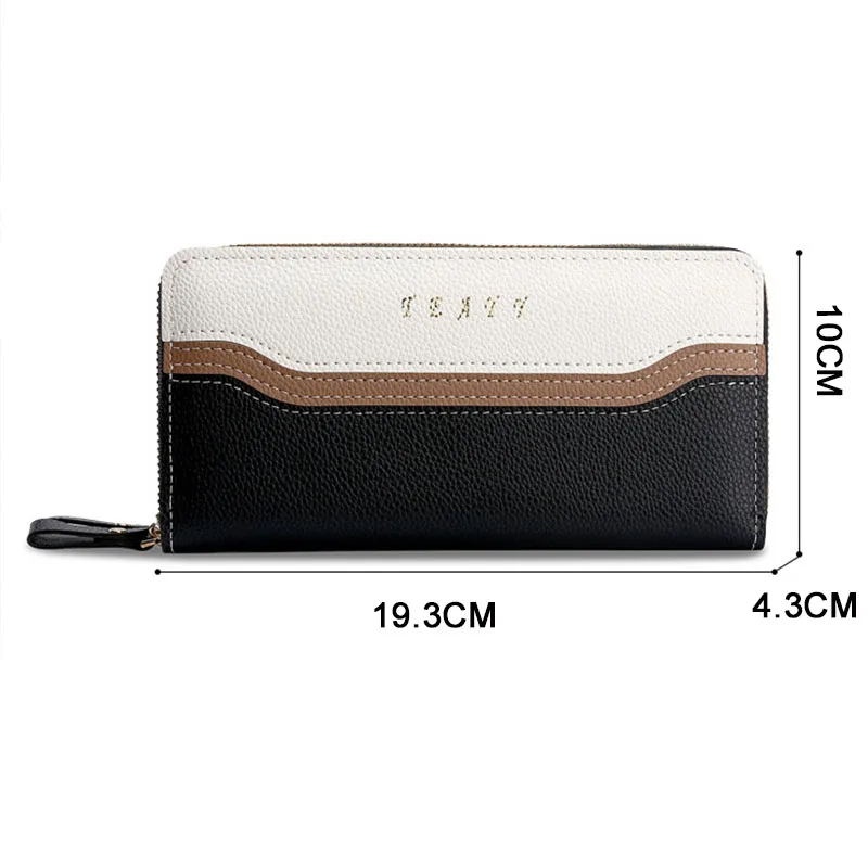 Большой объем винтажного браслета для женщин, кошельков из мягкой искусственной кожи, клатч-портмоне для дам с карманом для мобильного телефона, женский держатель карты кошелька.