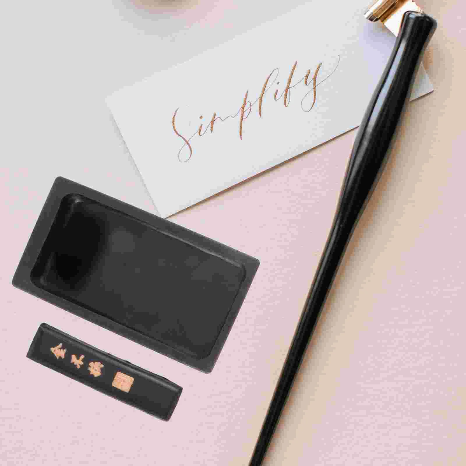 Китайский чернильный камень с чернильной палочкой аксессуар для традиционной