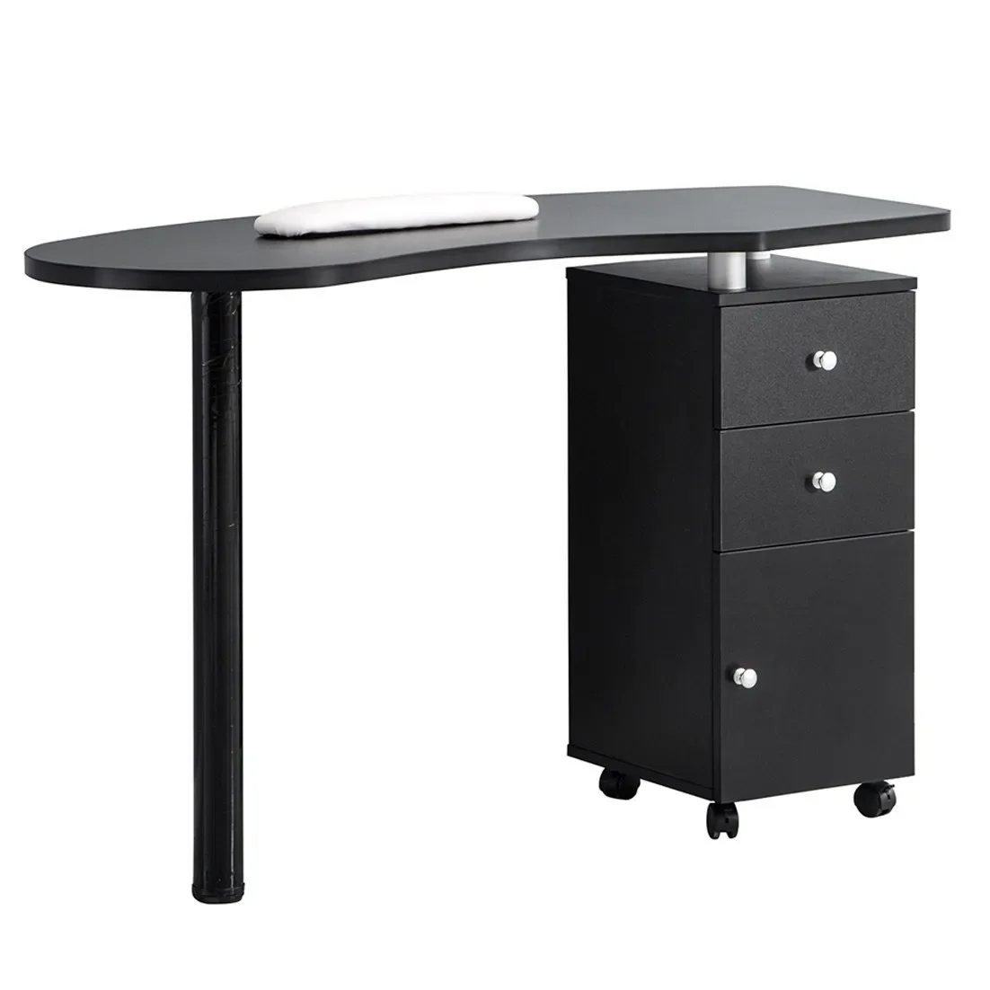 Hongzi один Маникюрный Стол с черной текстурой Маникюр тату вышивка Рабочий стол