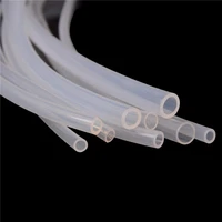 hot sale 1m food grade clear translucent silicone tube non toxic beer milk soft rubber