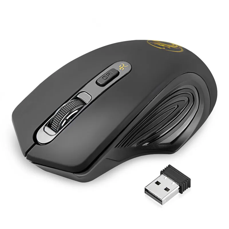 

Мышь компьютерная беспроводная Бесшумная, 2000 DPI, USB