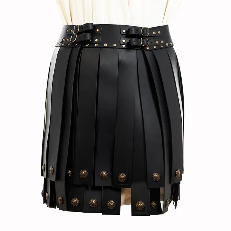 Винтажный римский воин гладиатор бойцовская юбка легиона кожаный армированный