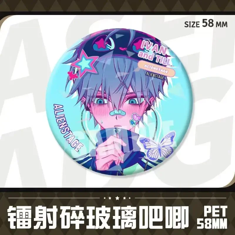 Новая булавка ALIEN STAGE IVAN &amp TILL Boyslove Manga and Mizi брошь в стиле аниме значок сумка