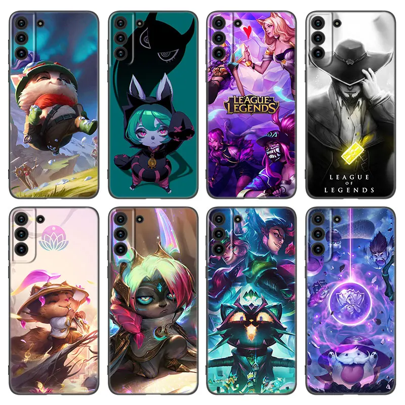 Силиконовый чехол для Samsung Galaxy S20 S23 FE S21 S22 S24 Ultra S10 Lite S8 S9 Plus S7 Edge