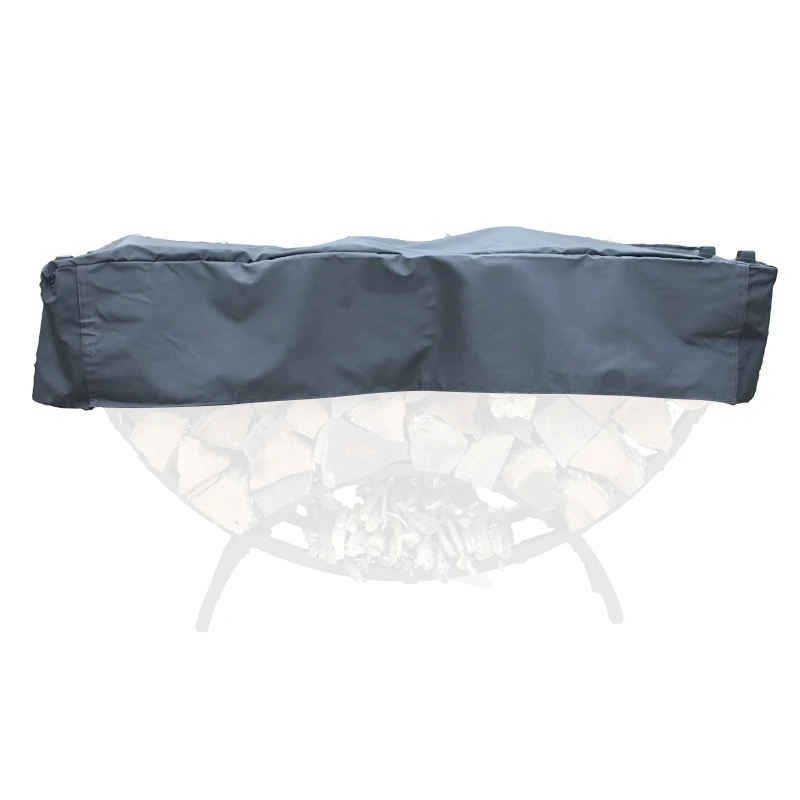 

Firewood Log Rack Cover 210D Oxford Heavy Duty Outdoor Waterproof All-Weather Outdoor- for PROTECTION for Firewood Rack
