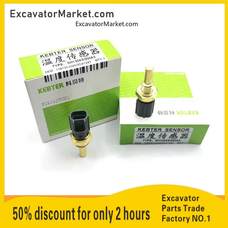 Датчик температуры воды 179730-0040 KHR2433 для SUMITOMO SH 120A3 200A3 запасные части экскаватора