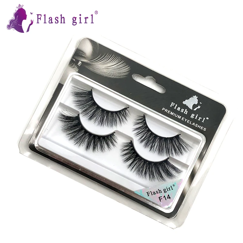 Ресницы Накладные из искусственной норки 2 пары 20 моделей |