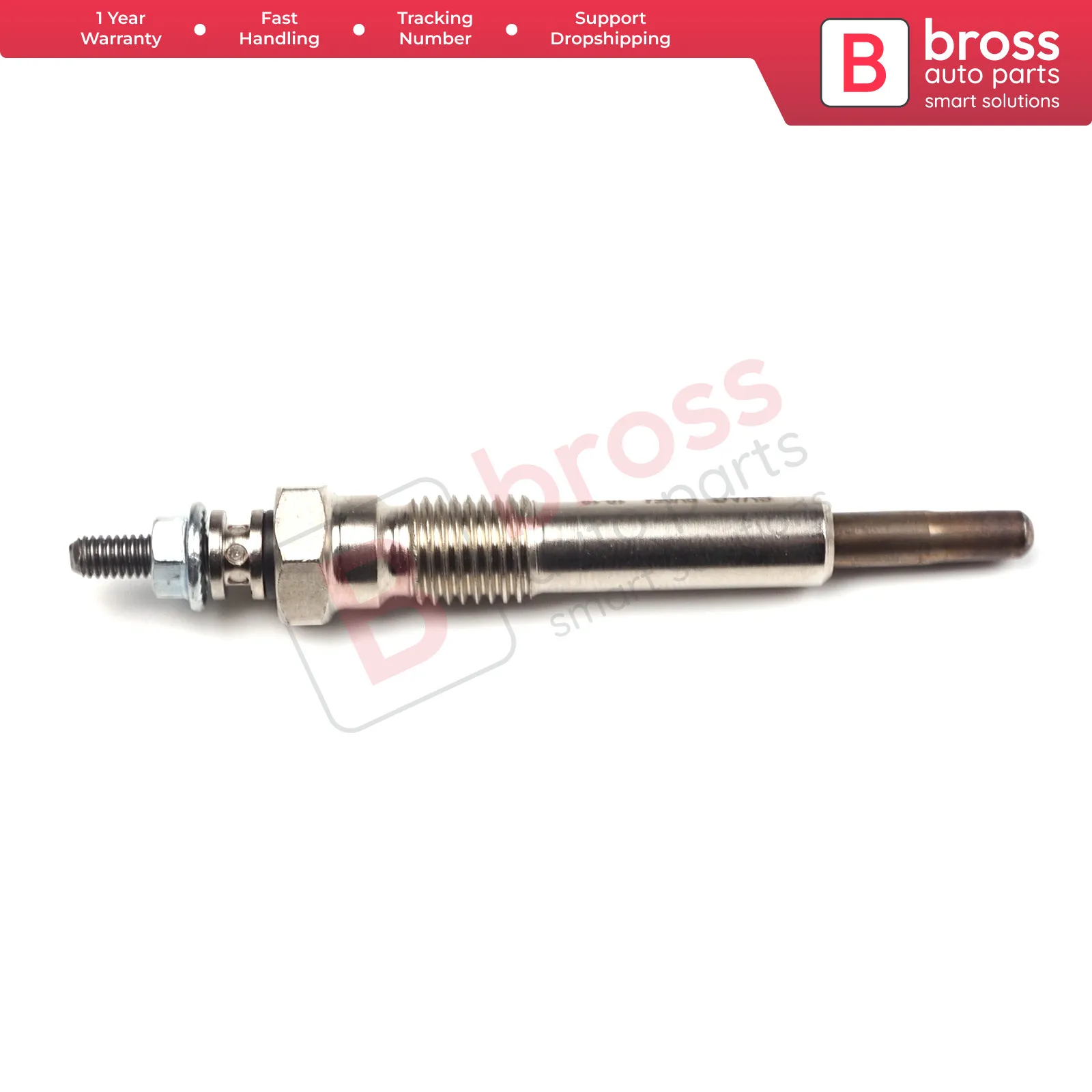 Автозапчасти Bross, BGP63, 1 шт., нагреватель, свеча, вилки GJ26IS, 371 г, 100226208 для Isuzu Opel Bedford Vauxhall, доставка из Турции