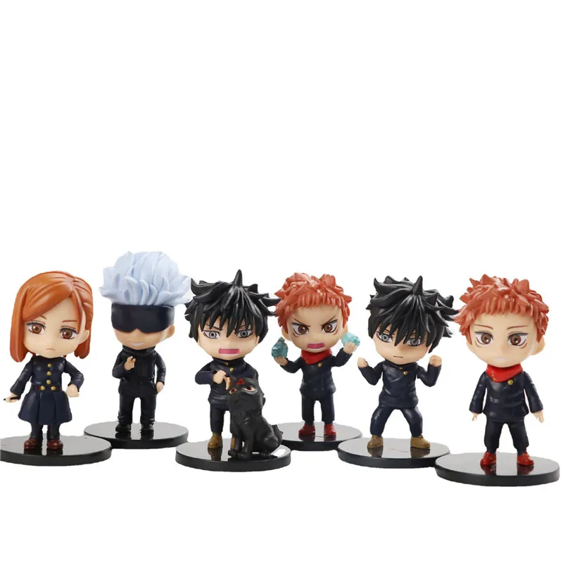 

Фигурки из японского аниме «джутсу касин», 6 шт.