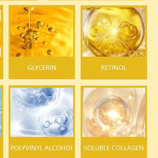 Фото Коллагеновая отшелушивающая маска для лица + куркума с койевой кислотой, ночная упаковочная маска, против старения, питает, сияющую кожу, отшелушивающая маска для лица №2