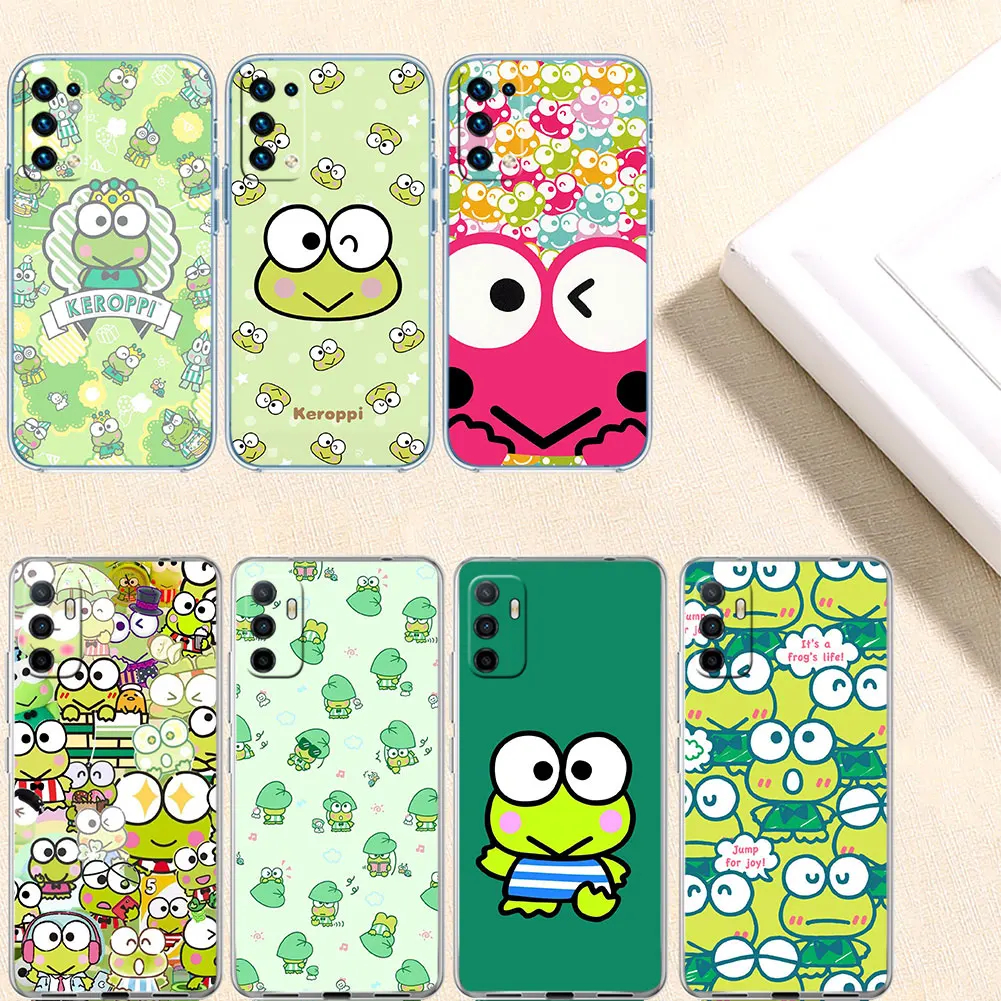 Чехол для телефона Keroppi Frog Moto Edge 50 Ultra Fusion G Play Stylus E22S G14 G85 G84 G62 E32 E22I G7 G6 E7 E6 Plus Power