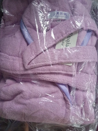 Turn Down Collar Women's Bathrobe 100% Cotton Ladies Autumn Terry Robe Long Sleeve Absorb Water Homewear Towel Robe For Female