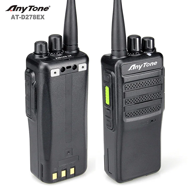 

Anytone AES256 Encryption UHF Explosion-proof AT-D278EX waterproof ham Handheld walkie talkies with Speaker