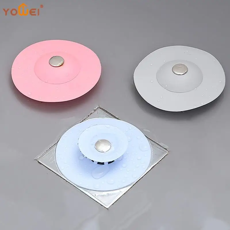

1PC Anti-odor Kitchen Rubber Bath Tub Sink Filter Floor Drain Plug Laundry Water Stopper Tool Bathroom Bathtub Deodorant Plug