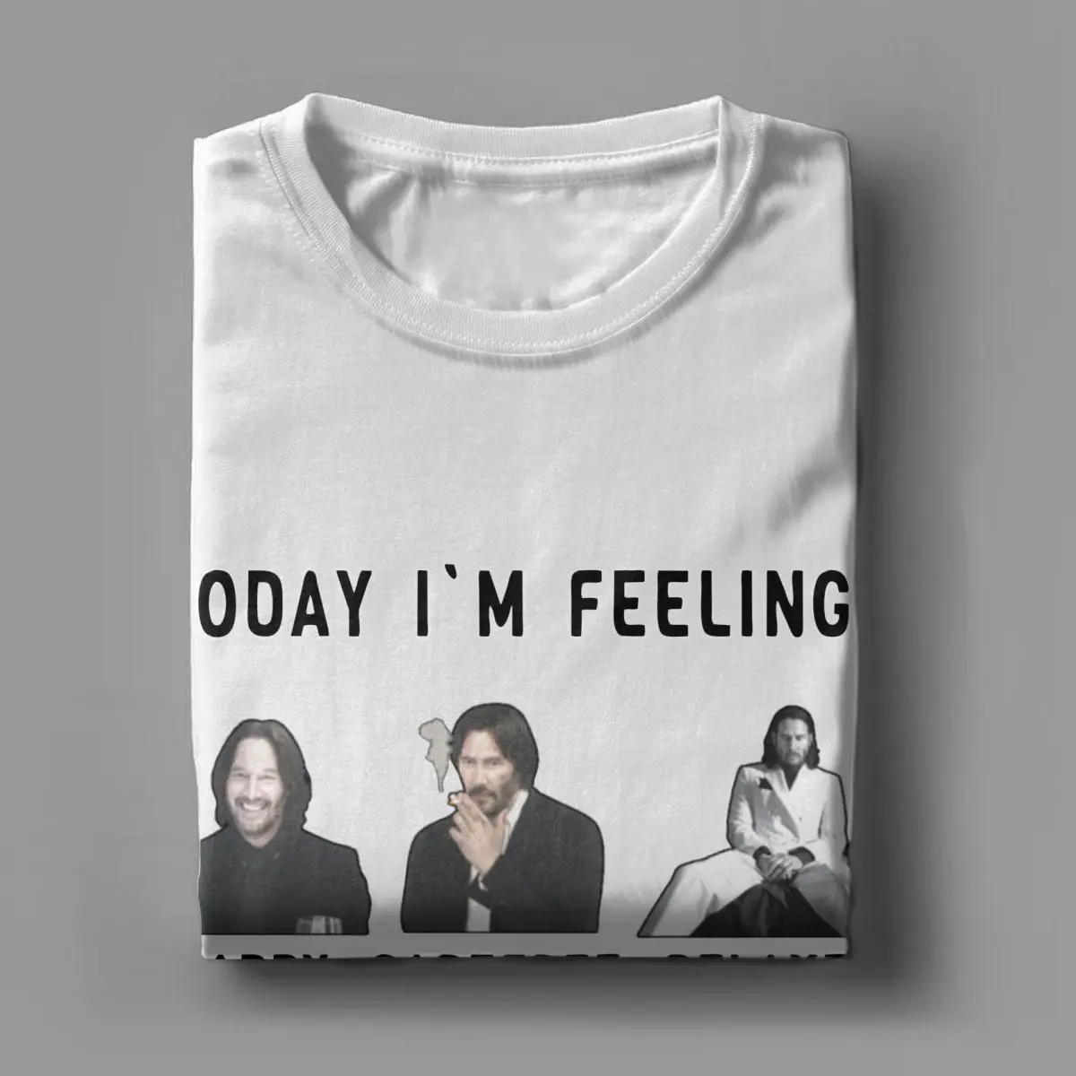 Футболка с круглым вырезом и коротким рукавом из чистого хлопка