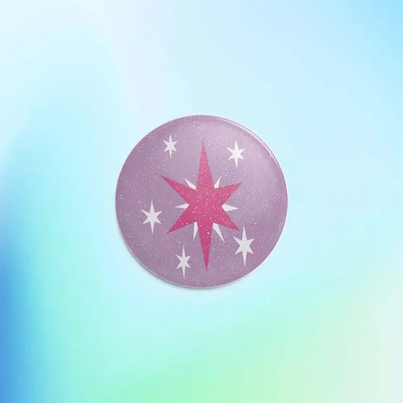 My Little Pony милый логотип мини-32 мм звездный фантомный мембранный значок сумеречный