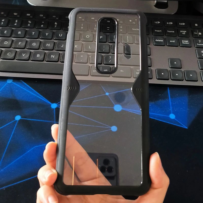 Чехол для Nubia Red Magic 7 противоударный чехол 7S HD защитная задняя крышка камеры