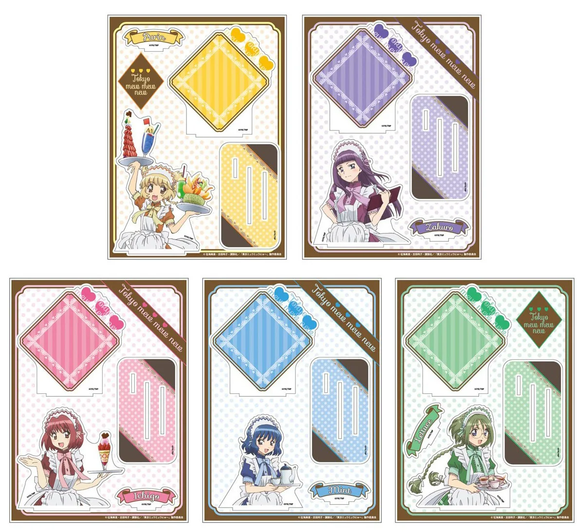 Очаровательные подарки для фанатов аниме Tokyo Mew новая HD-фигурка акриловая