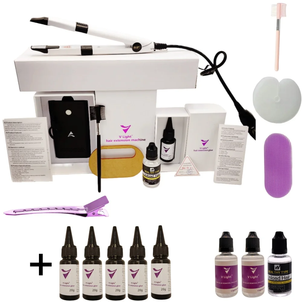 V-технические технологии машинка для наращивания волос набор инструментов с 5
