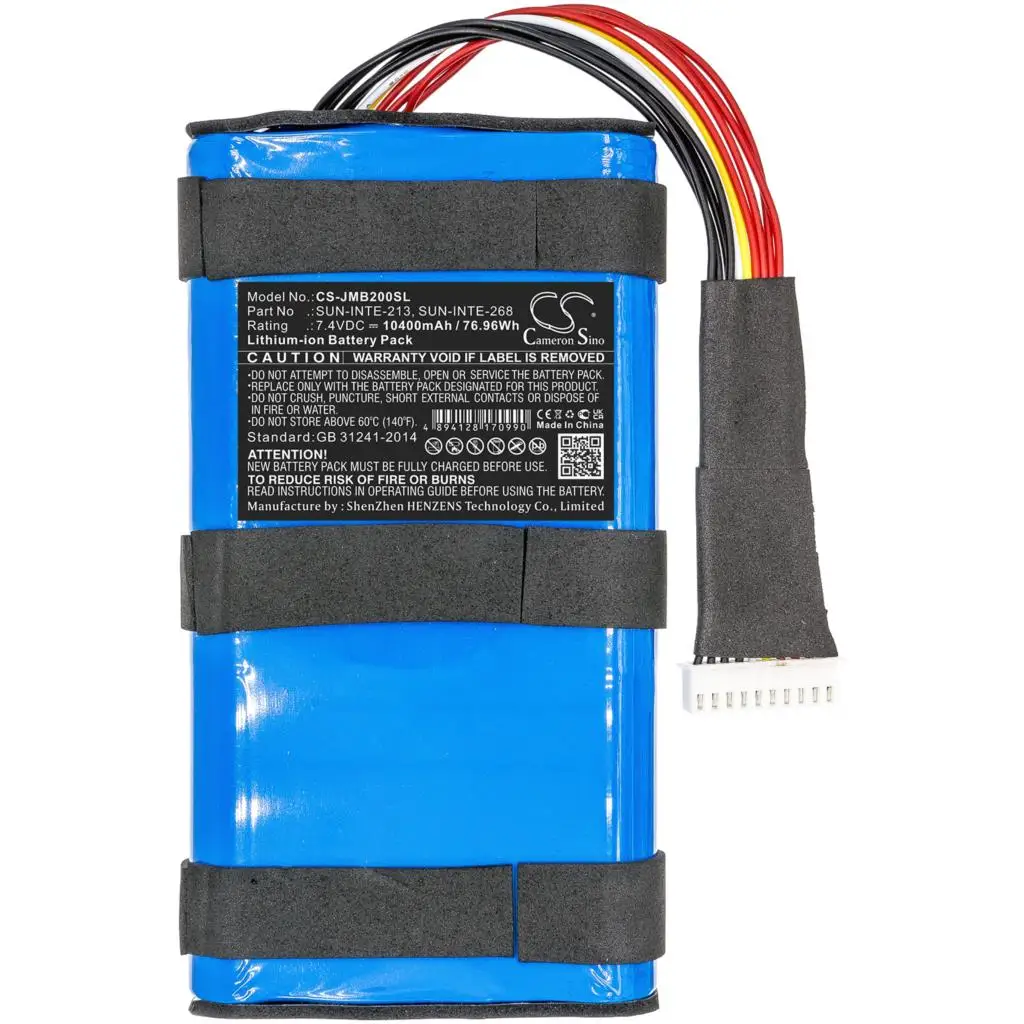 

Cameron Sino 10400mAh/13500mAh Speaker Battery for JBL Boombox 2