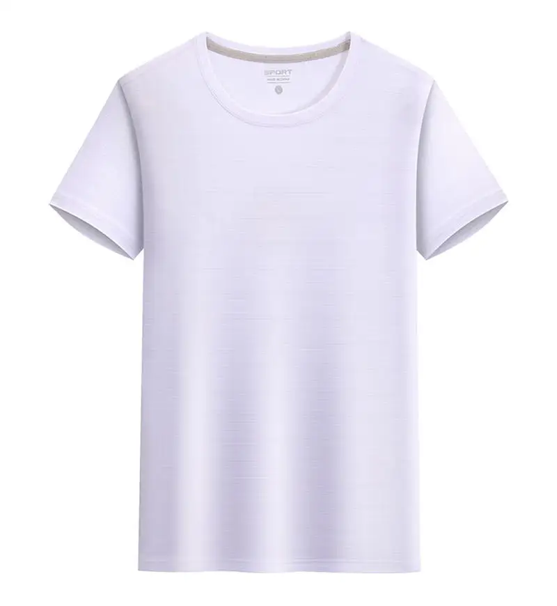 

customized LOGO Man Quick Drilling T-shirt Shirts short Sleeves summer for Training Marathon DIY Your Team Name Front & Back