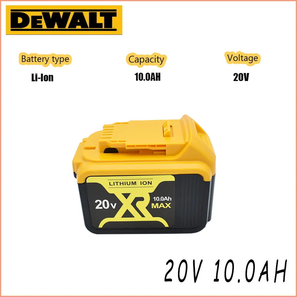 

DeWalt 20V 10000MAH For DeWalt 10.0AH Battery Power Tools Batteries Replacement DCB181 DCB182 DCB200 DCD780 DCD785 DCD795