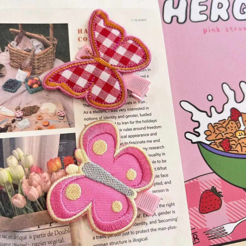 Заколки для волос в клетку для женщин