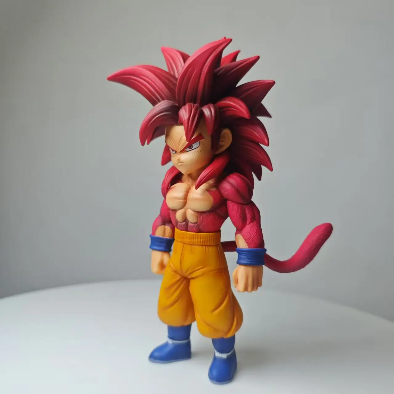 Фото 17 см/6,69 дюйма Dragon Ball Daima Super Saiyan 4 Goku Фигурка Ssj4 Son Goku Фигурка ПВХ Статуя Коллекционная модель игрушки в подарок №3