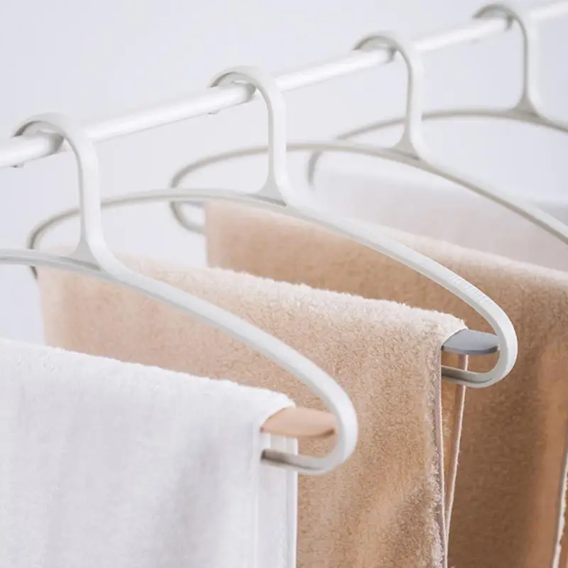 

Clothing Hangers Multi-function With Separate Skid Clothespins Clothes Rack 5 Pack Household Hanger Clothes Props