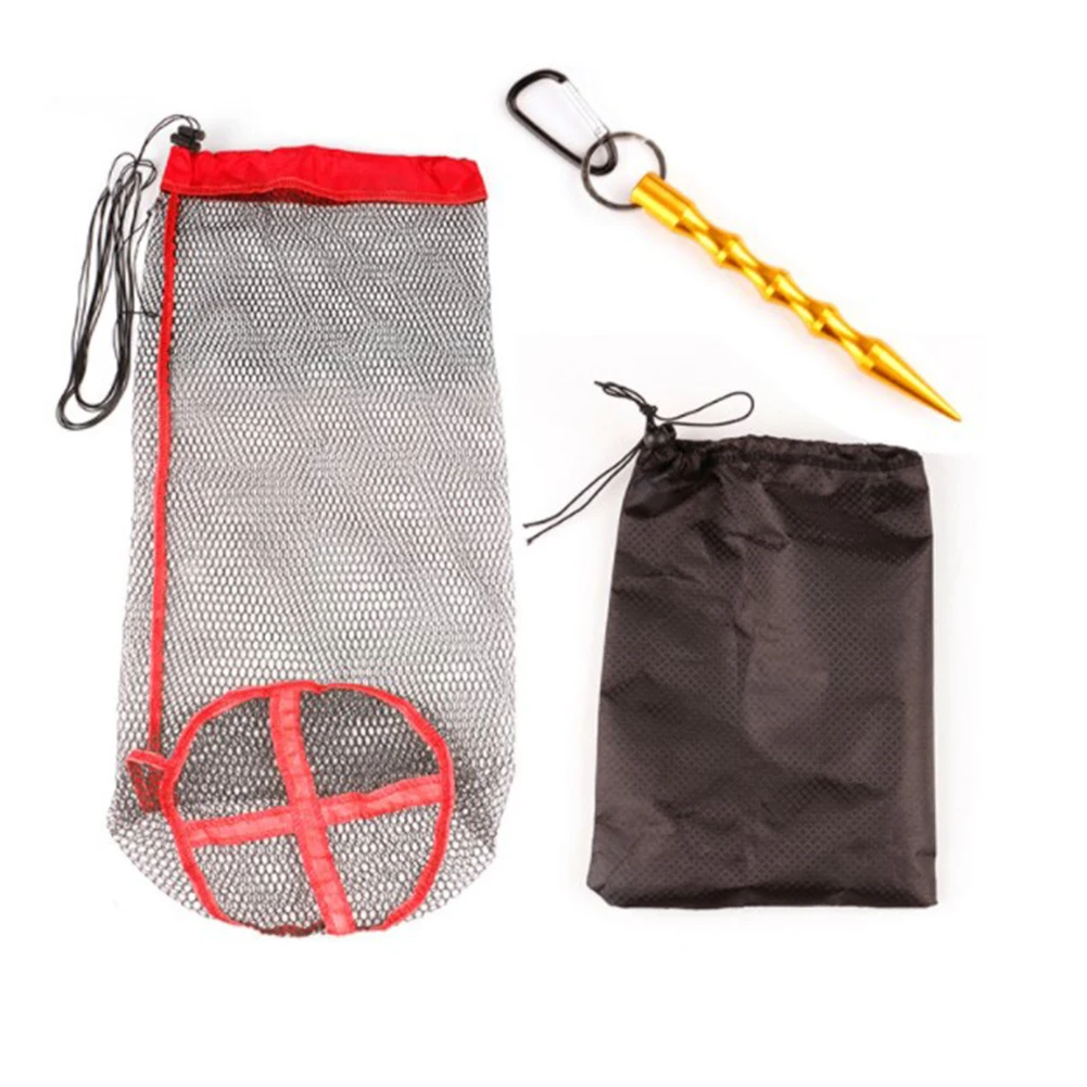 

Foldable Quick Dry Mesh Fishing Keepnet Fish Keep Net High Quality Fishing Net Spare Parts Portable Invisible Fishing Net Pocket