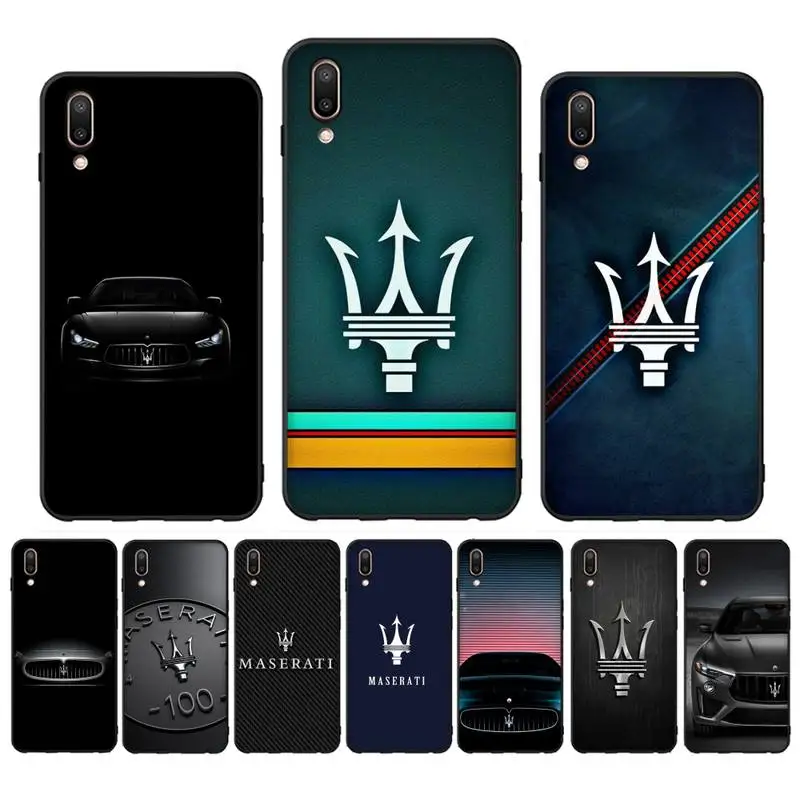 

Luxury Sports Car Maserati Phone Case for Vivo Y91C Y11 17 19 17 67 81 Oppo A9 2020 Realme c3