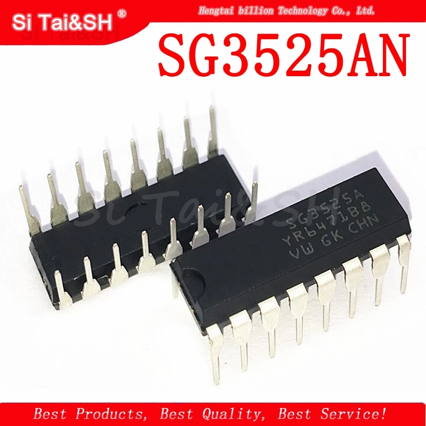 

10 шт. SG3525AN DIP16 SG3525A DIP SG3525 3525AN DIP-16 Новый и оригинальный IC