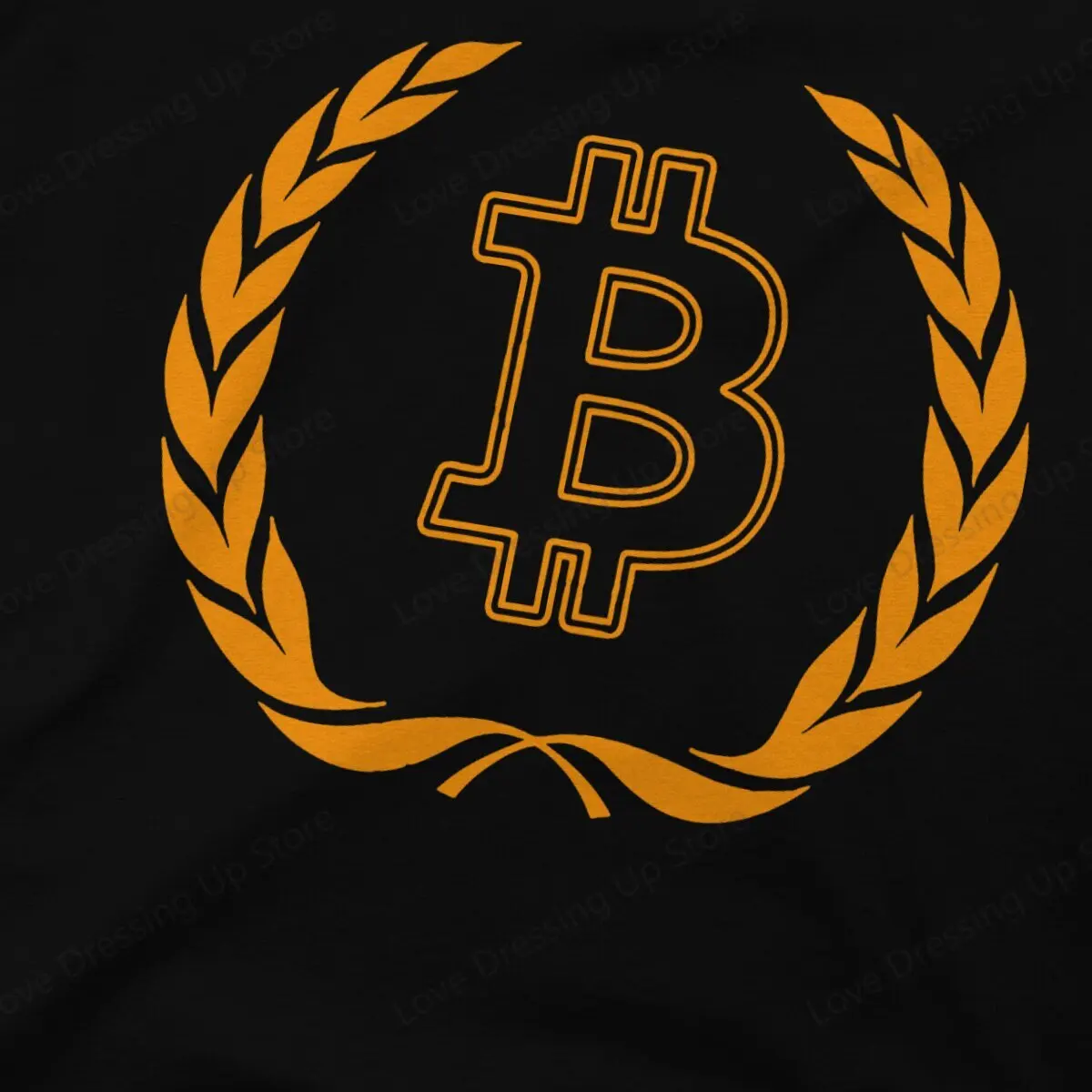 Футболка с блокировкой блоков данных Биткоин Лауд Альтернативная Мужская