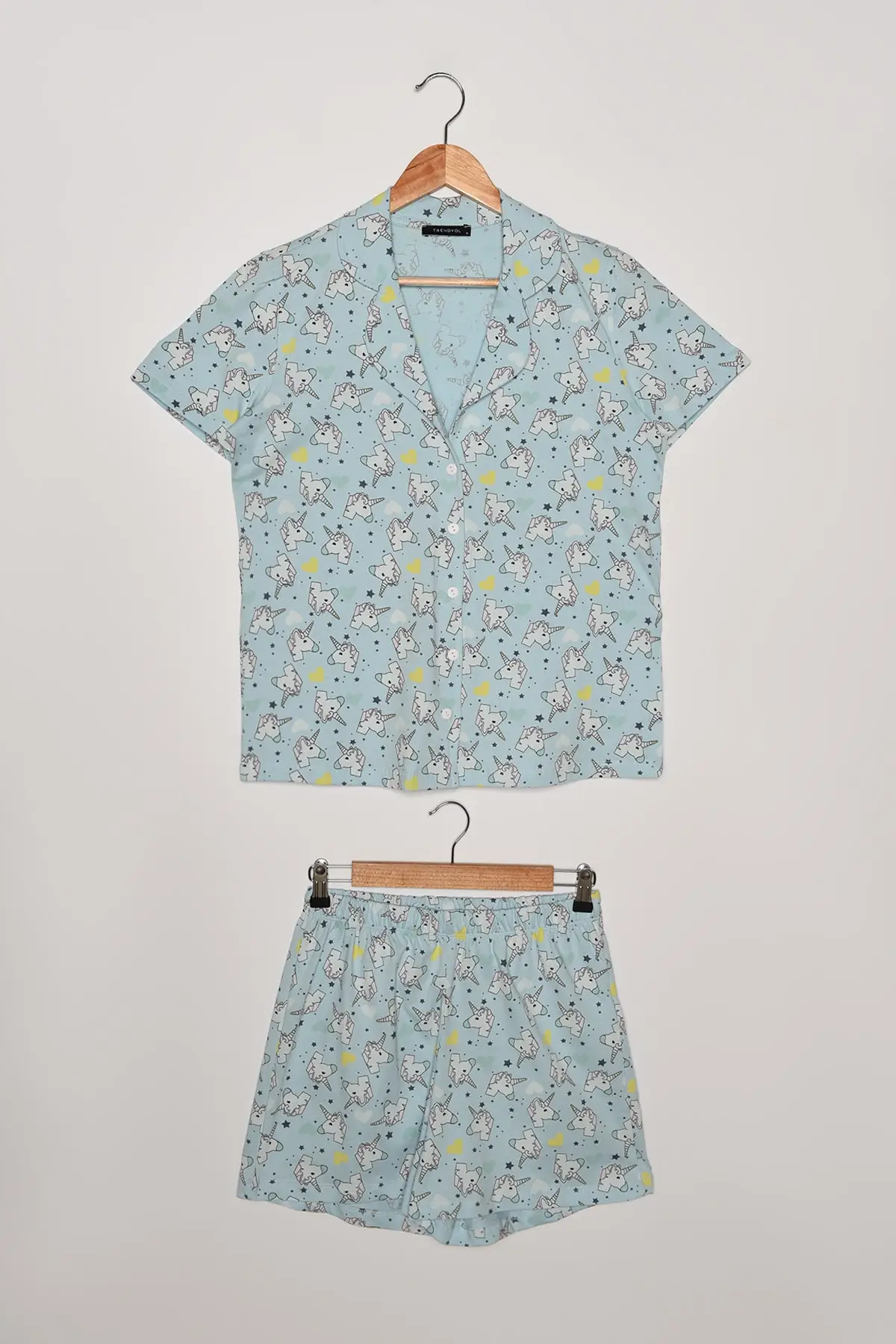 

Trendyol Printed Knitted Pajamas Set THMSS21PT0913