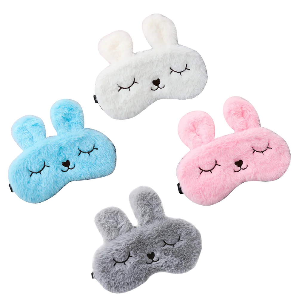 

4pcs Useful Simple Practical Eye Masks Shading Blindfolds for Home Office