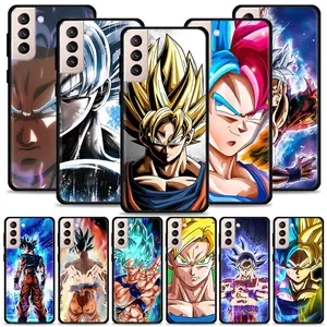 Anime Dragon Ball Son Goku Case For Samsung Galaxy S22 S21 S20 Ultra FE S22 S21 S20 S10 S9 S8 Plus S