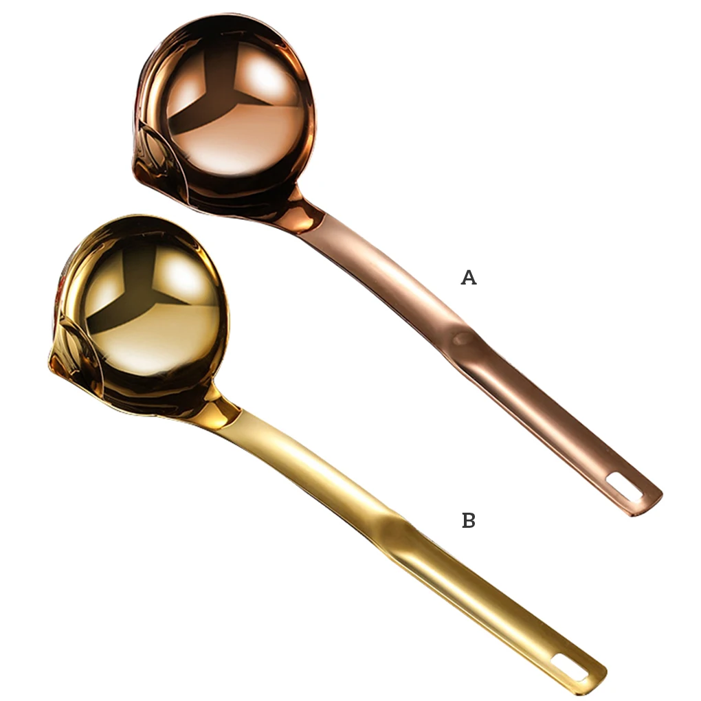 

1pcs Soup Spoon Stainless Steel Oil Filter Ladle Long Handle Hot Pot Skimmer Spoon Multifunction Kitchen Cooking Tools