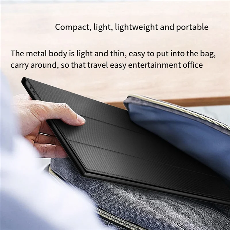 15-дюймовый портативный монитор 1920x1080 игровой с бесплатной синхронизацией типа C