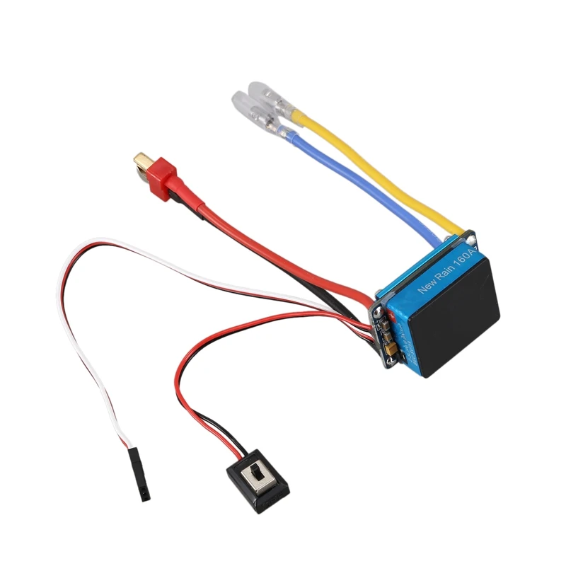 

Waterproof RC Boat 160A ESC 380 Brushed Motor Speed Controller Dual Mode Regulator Band Brake For 1/12 RC Car