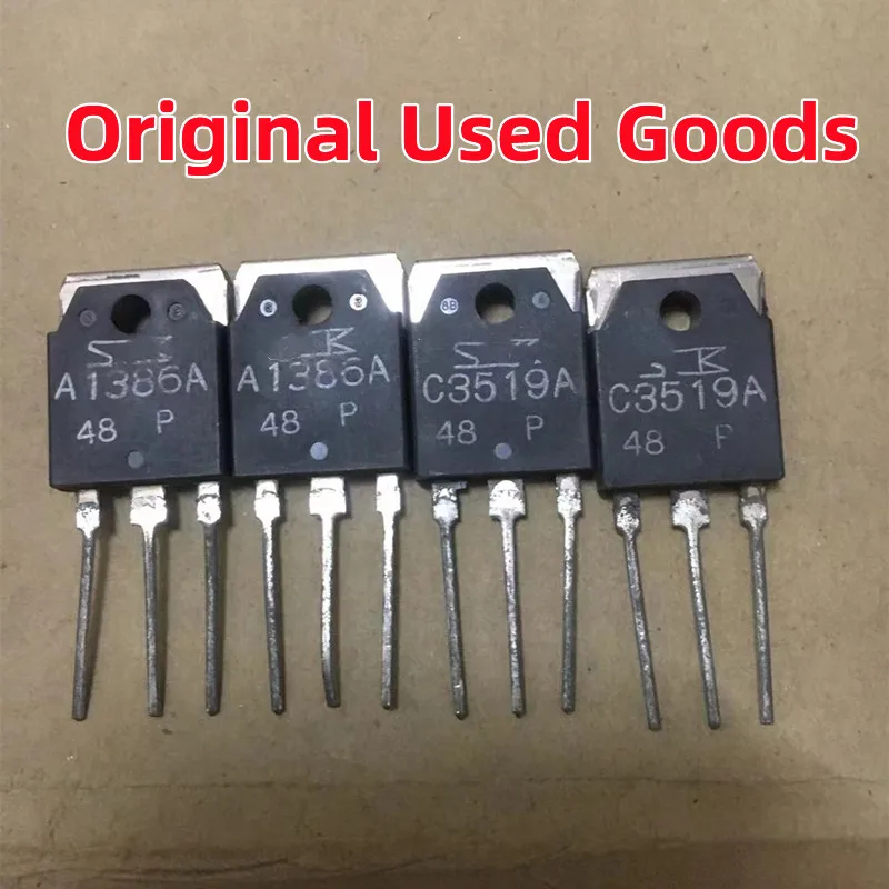 

5 пар/Лот 2SA1386A 2SC3519A аудио усилитель A1386 C3519 2SA1386 2SC3519 TO-247-оригинальные б/у товары