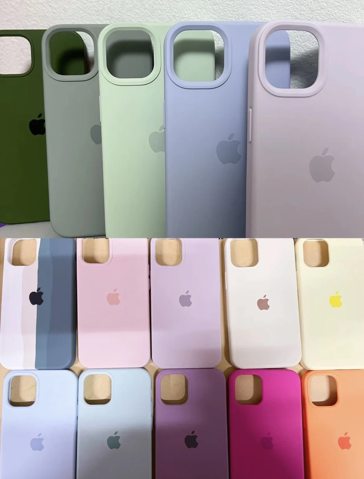 Оригинальные официальные силиконовые чехлы для iPhone 15 16 12 14 11 13 Pro Max чехол Apple Plus