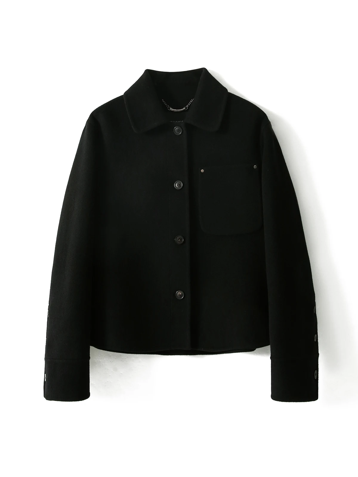 Шерстяная куртка Zhizhen Zhijian M шелковый флис молочный фуфу короткий двусторонний