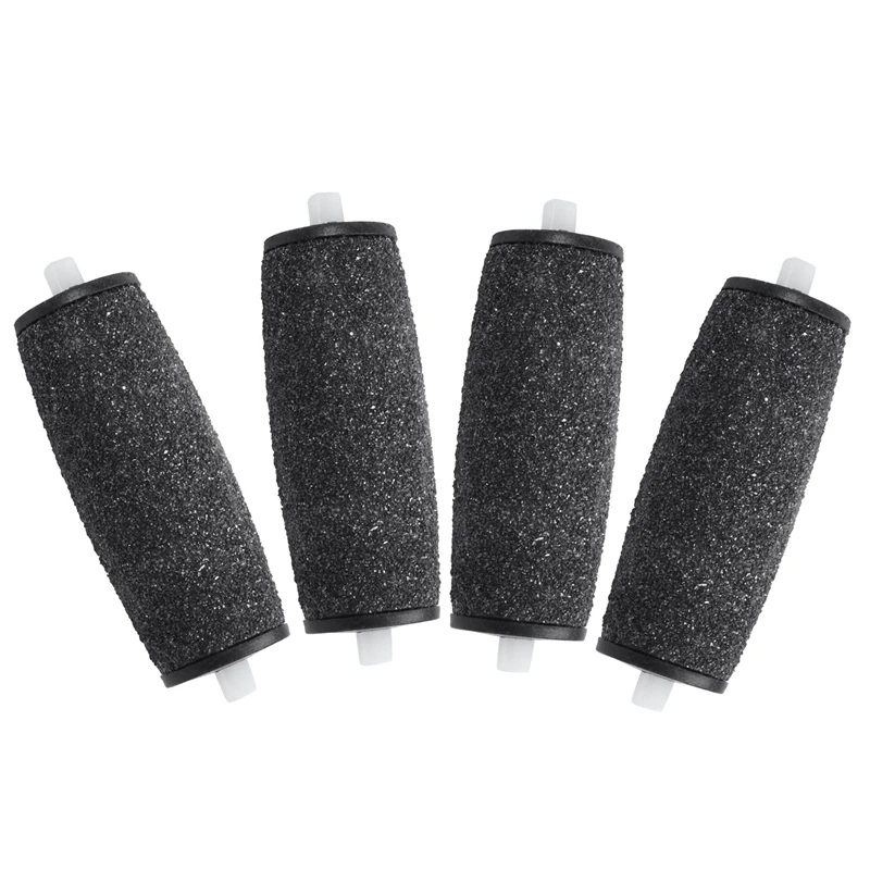 

Top Deals 4Pcs/Lot Replacement Roller Heads For Velvet Smooth Electric Foot File Pedicure Machine Dead Skin Callus Remover Foot