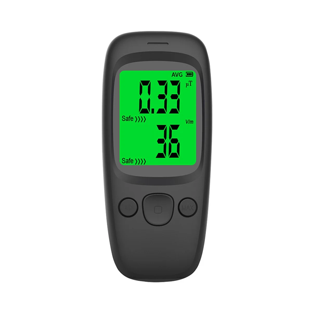 

Тестер электромагнитного излучения, Многофункциональный ручной цифровой ЖК-детектор, тестер температуры, черный